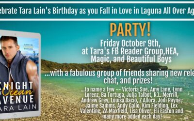 Love in Laguna Birthday Party at Tara Lain’s FB Group!