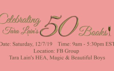 Tara Lain Celebrates Her 50th Book with a Party —You’re Invited